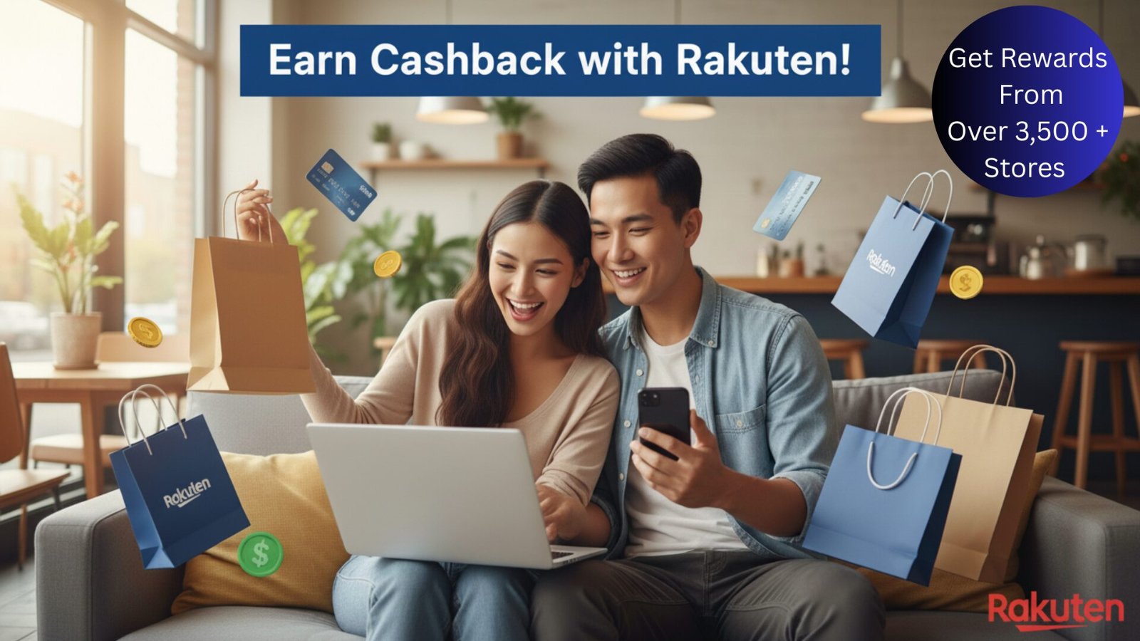 Earn Cashback with Rakuten